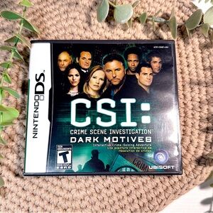 3/$25🌟 NINTENDO DS ⋆ CSI: Dark Motives